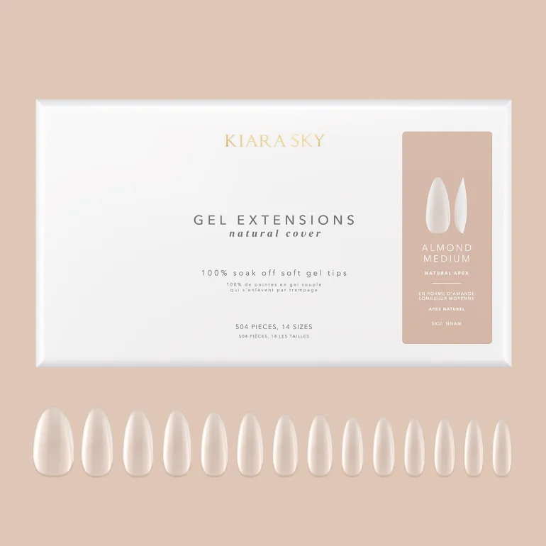 Almond Medium | Natural Gel Extensions