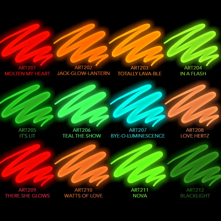 Gel Art Glow Collection
