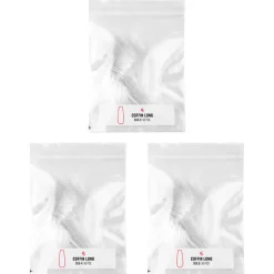 Gelly Tips Refill Pack - Coffin Long