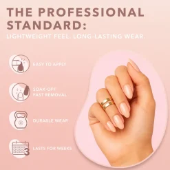 GELLY TIPS STARTER KIT - Almond Short