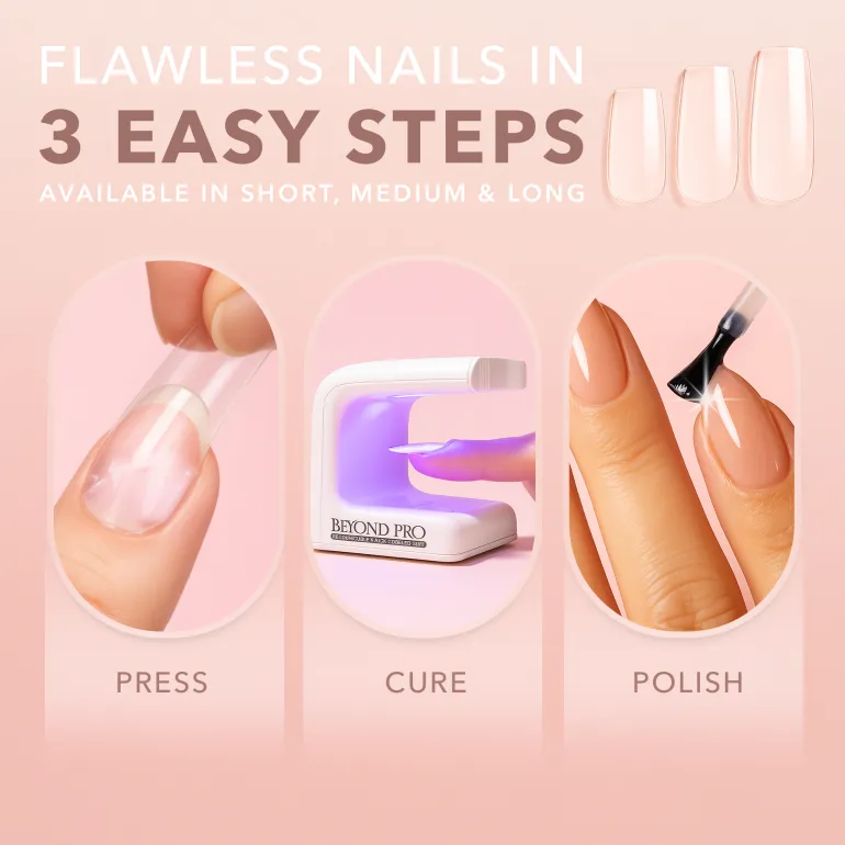 GELLY TIPS STARTER KIT - Coffin Long