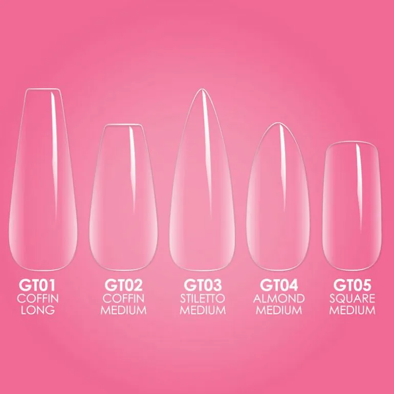 GELLY TIPS STARTER KIT - Coffin Long