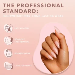 GELLY TIPS STARTER KIT - Stiletto Short