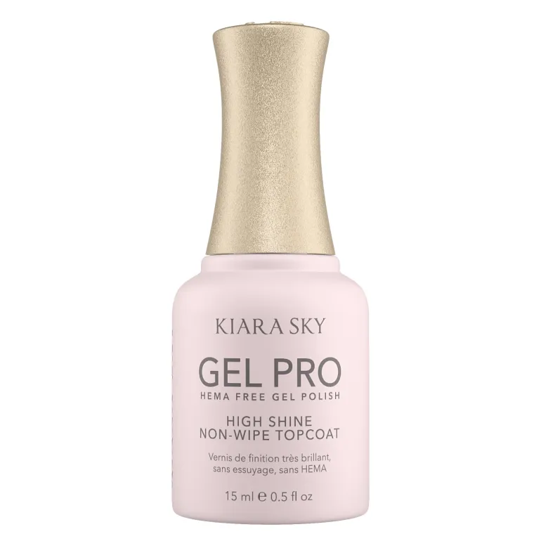 Gel-Pro HEMA-Free High-Shine Non-Wipe TopCoat