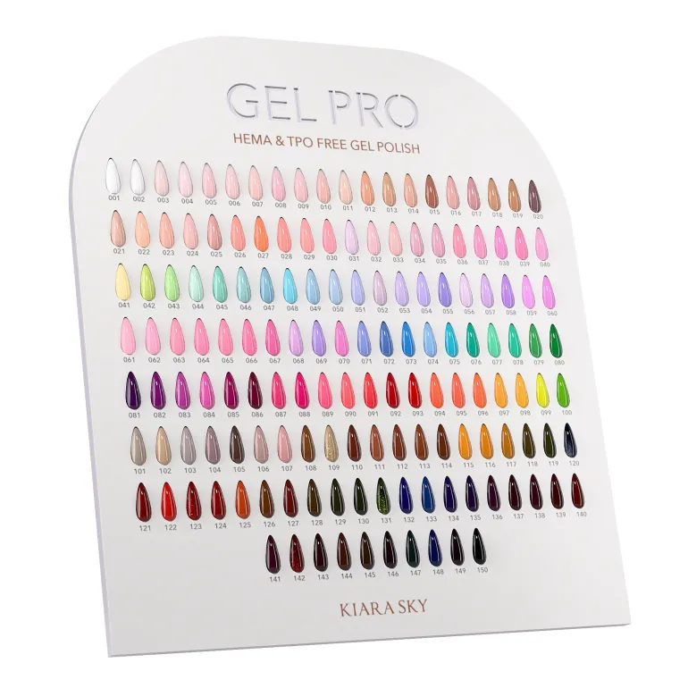 Gel PRO Nail Swatch Display