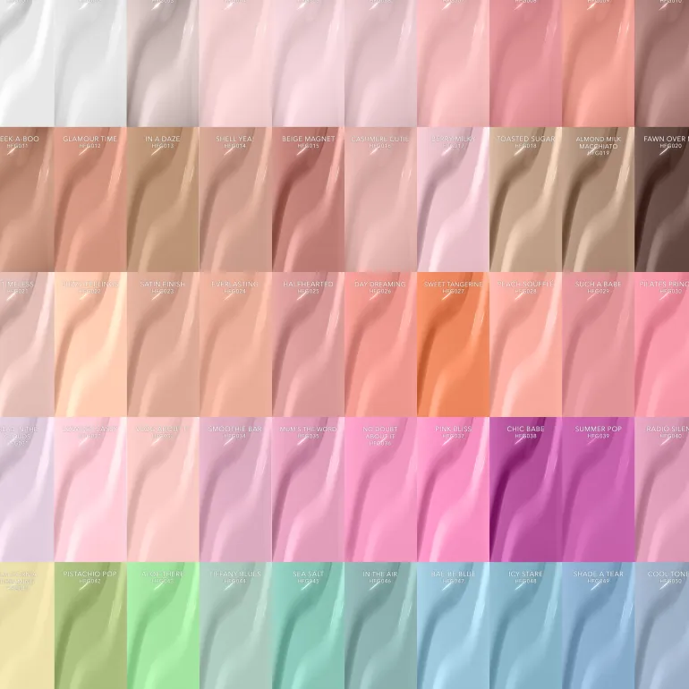 Gel PRO Volume 1 | 50 HEMA-Free Gel Colors