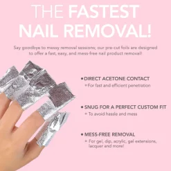 Nail Removal Foils - 200 pcs