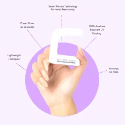 New Smart Motion Sense Technologyfor hands-free curing!