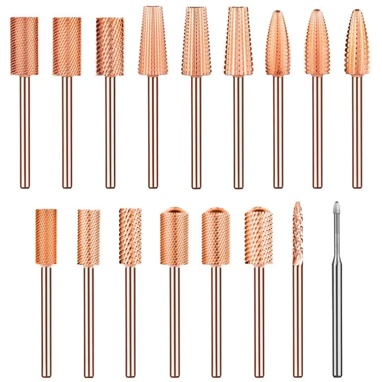 Rose Gold Drill Bit Collection