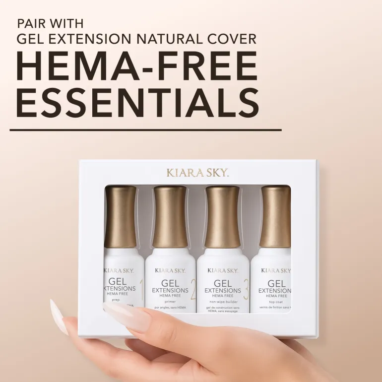 Square Medium | Natural Gel Extensions