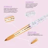 The #1 Acrylic Brush now in Black!Hundreds of 5 star reviews!