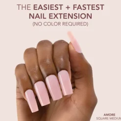 The FASTEST & EASIEST GEL NAIL EXTENSION: NO COLOR REQUIRED!