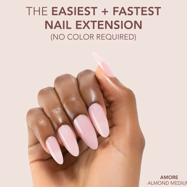 The FASTEST & EASIEST GEL NAIL EXTENSION: NO COLOR REQUIRED!