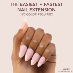 The FASTEST & EASIEST GEL NAIL EXTENSION: NO COLOR REQUIRED!