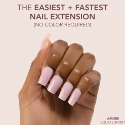 The FASTEST & EASIEST GEL NAIL EXTENSION: NO COLOR REQUIRED!