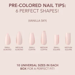The FASTEST & EASIEST GEL NAIL EXTENSION: NO COLOR REQUIRED!
