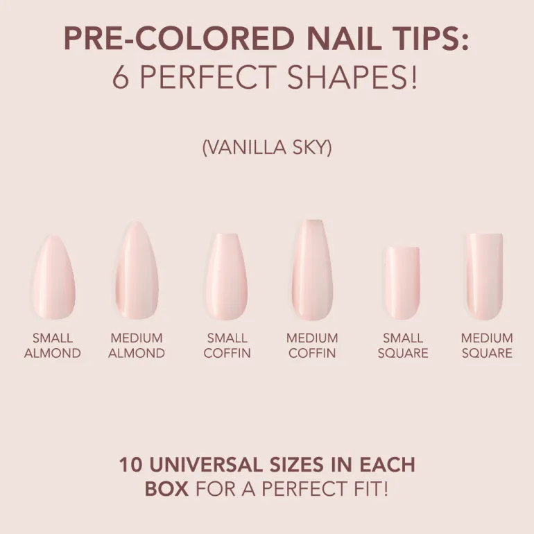 The FASTEST & EASIEST GEL NAIL EXTENSION: NO COLOR REQUIRED!