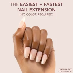 The FASTEST & EASIEST GEL NAIL EXTENSION: NO COLOR REQUIRED!