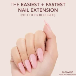 The FASTEST & EASIEST GEL NAIL EXTENSION: NO COLOR REQUIRED!