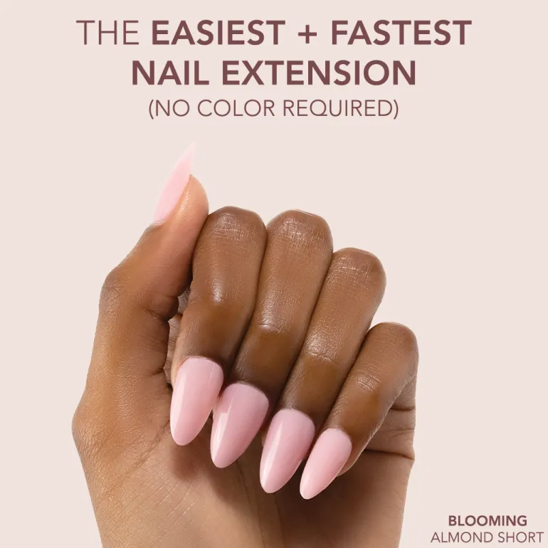 The FASTEST & EASIEST GEL NAIL EXTENSION: NO COLOR REQUIRED!