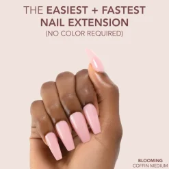 The FASTEST & EASIEST GEL NAIL EXTENSION: NO COLOR REQUIRED!