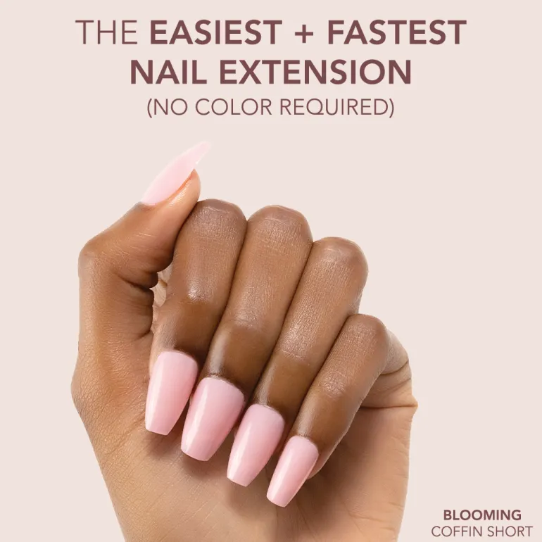 The FASTEST & EASIEST GEL NAIL EXTENSION: NO COLOR REQUIRED!