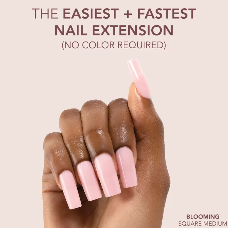 The FASTEST & EASIEST GEL NAIL EXTENSION: NO COLOR REQUIRED!