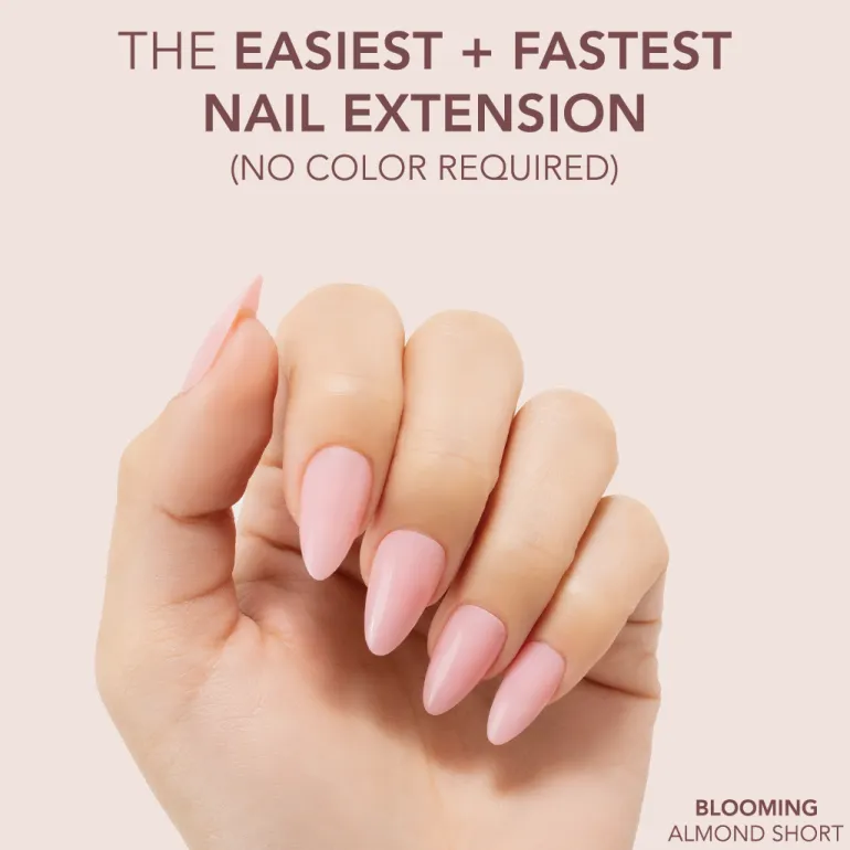 The FASTEST & EASIEST GEL NAIL EXTENSION: NO COLOR REQUIRED!
