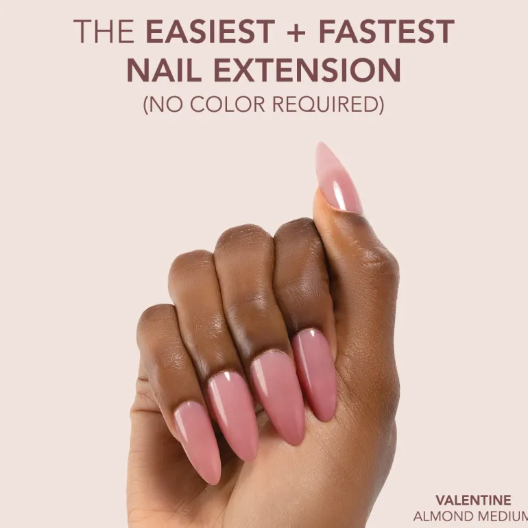 The FASTEST & EASIEST GEL NAIL EXTENSION: NO COLOR REQUIRED!