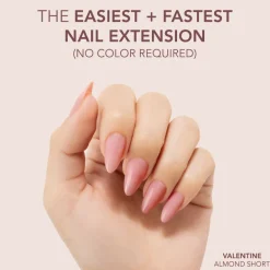 The FASTEST & EASIEST GEL NAIL EXTENSION: NO COLOR REQUIRED!