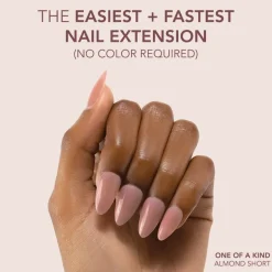 The FASTEST & EASIEST GEL NAIL EXTENSION: NO COLOR REQUIRED!