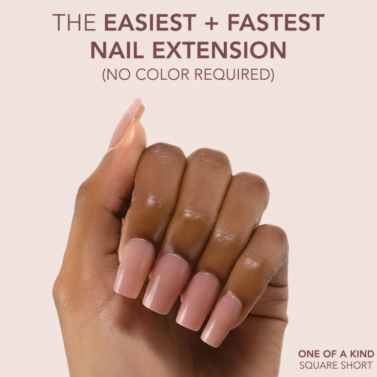 The FASTEST & EASIEST GEL NAIL EXTENSION: NO COLOR REQUIRED!