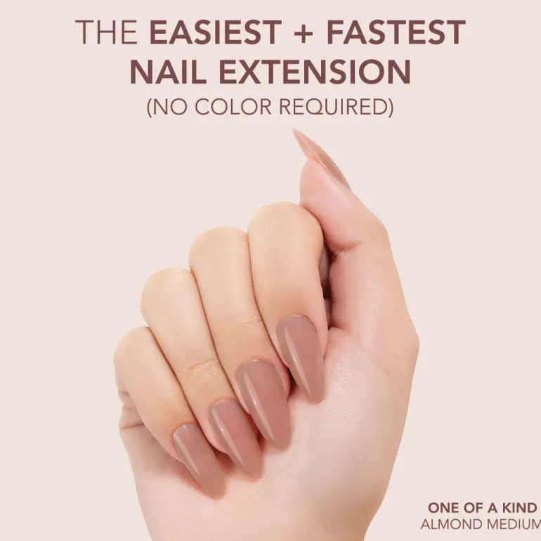 The FASTEST & EASIEST GEL NAIL EXTENSION: NO COLOR REQUIRED!