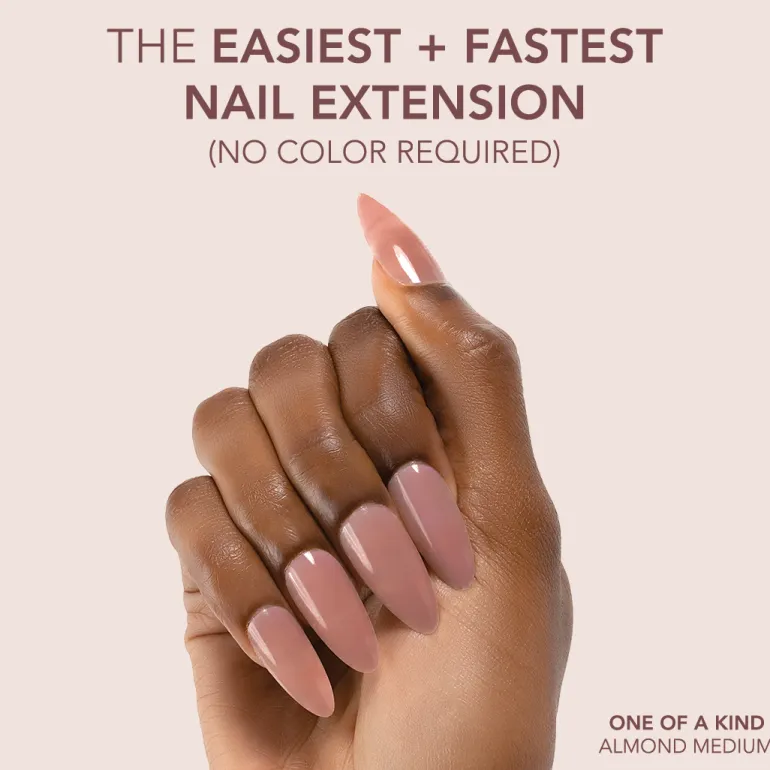 The FASTEST & EASIEST GEL NAIL EXTENSION: NO COLOR REQUIRED!