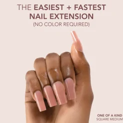 The FASTEST & EASIEST GEL NAIL EXTENSION: NO COLOR REQUIRED!