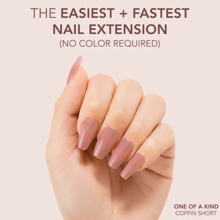 The FASTEST & EASIEST GEL NAIL EXTENSION: NO COLOR REQUIRED!