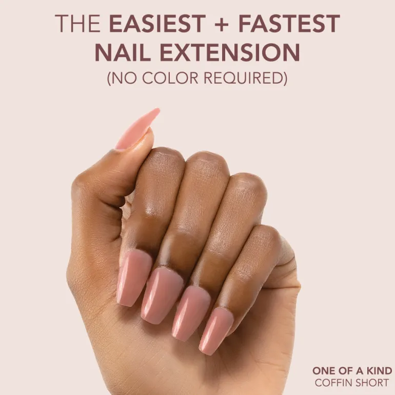The FASTEST & EASIEST GEL NAIL EXTENSION: NO COLOR REQUIRED!