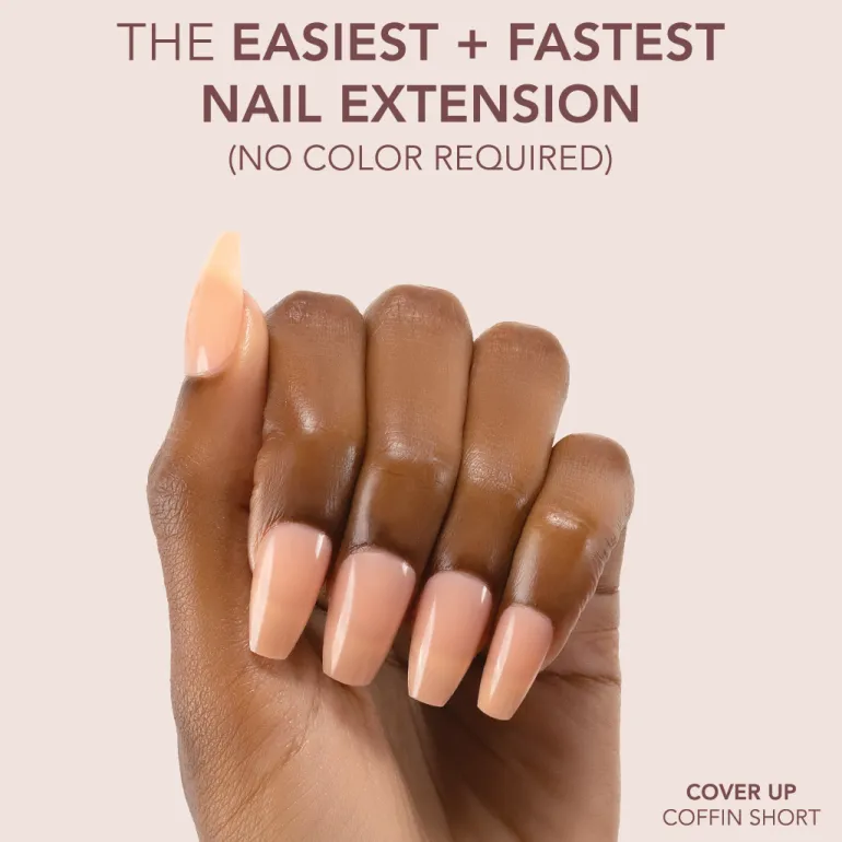 The FASTEST & EASIEST GEL NAIL EXTENSION: NO COLOR REQUIRED!