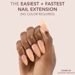 The FASTEST & EASIEST GEL NAIL EXTENSION: NO COLOR REQUIRED!
