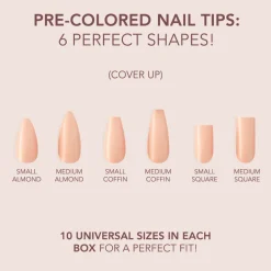 The FASTEST & EASIEST GEL NAIL EXTENSION: NO COLOR REQUIRED!