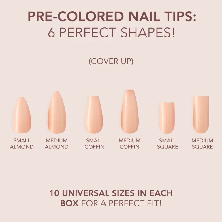 The FASTEST & EASIEST GEL NAIL EXTENSION: NO COLOR REQUIRED!