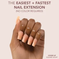 The FASTEST & EASIEST GEL NAIL EXTENSION: NO COLOR REQUIRED!