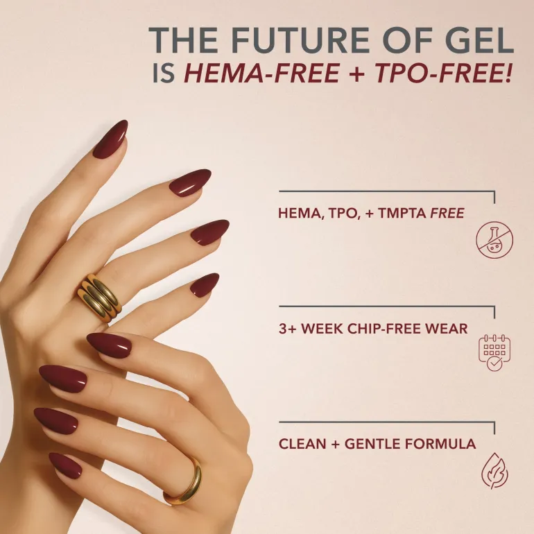 THE FUTURE OF GEL IS HEMA-FREE